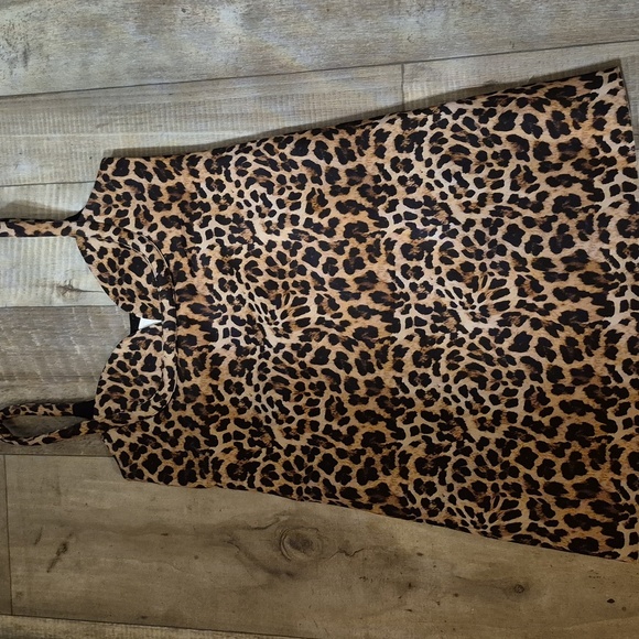 Dhruv Kapoor x Anthroplogie Leopard Mini Dress S - Picture 8 of 12